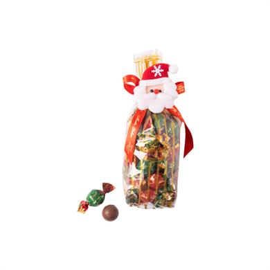 خصيص رأس السنة - شوكولاتة الكراميل - في كيس برمز بابا نويل