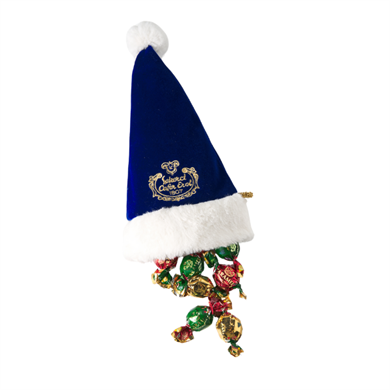 شوكولاتة كراميل رأس السنة الخاصة - قبعة مخملية زرقاء