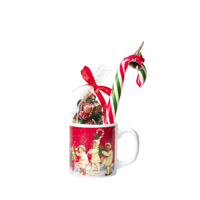 Yılbaşı Özel Kupa - Karamel Şeker + Baston Şeker No: 2