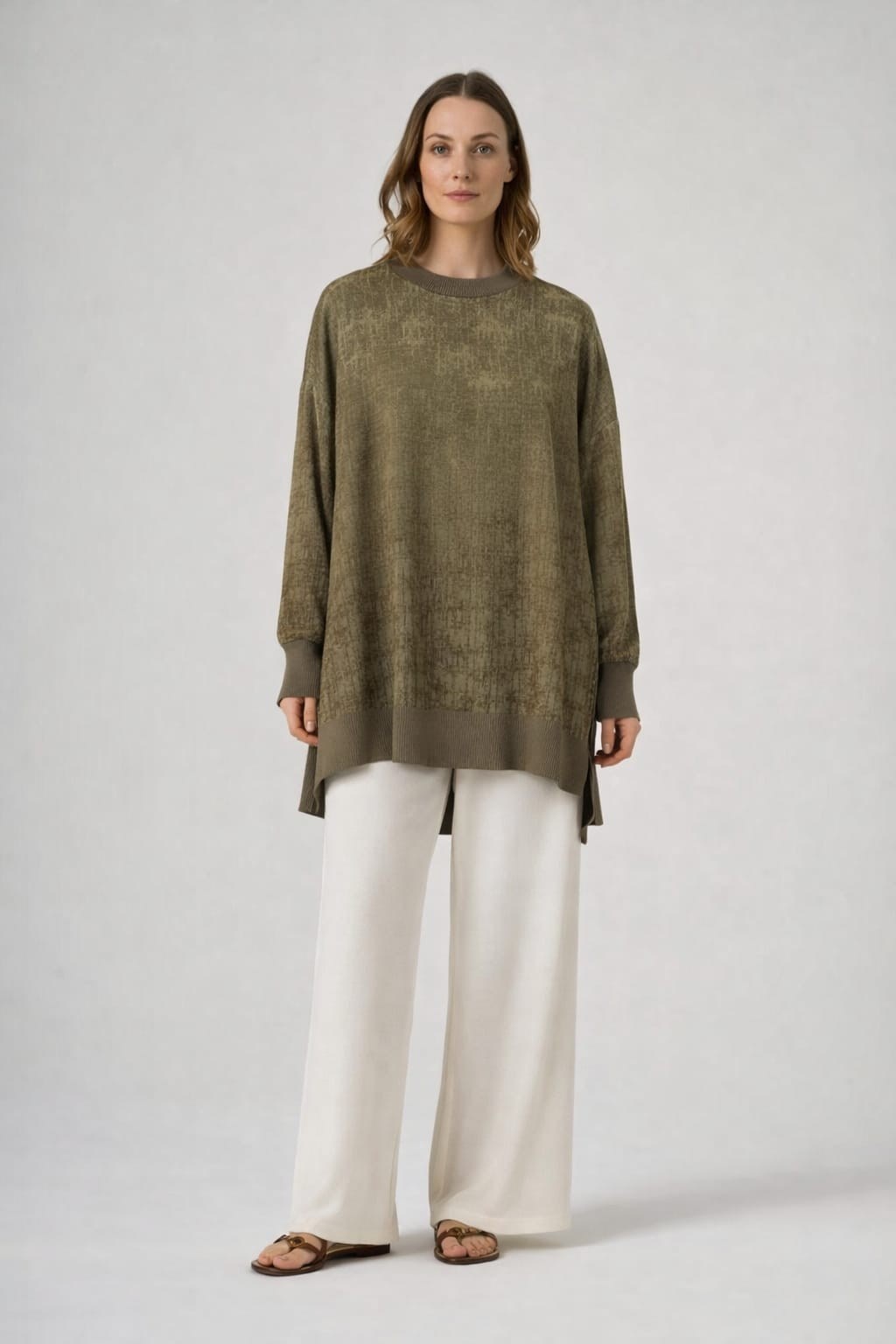 Nuss 3013 Jakar Detay Tunik HakiTunikNuss3935NussNuss 3013 Jakar Detay Tunik Haki