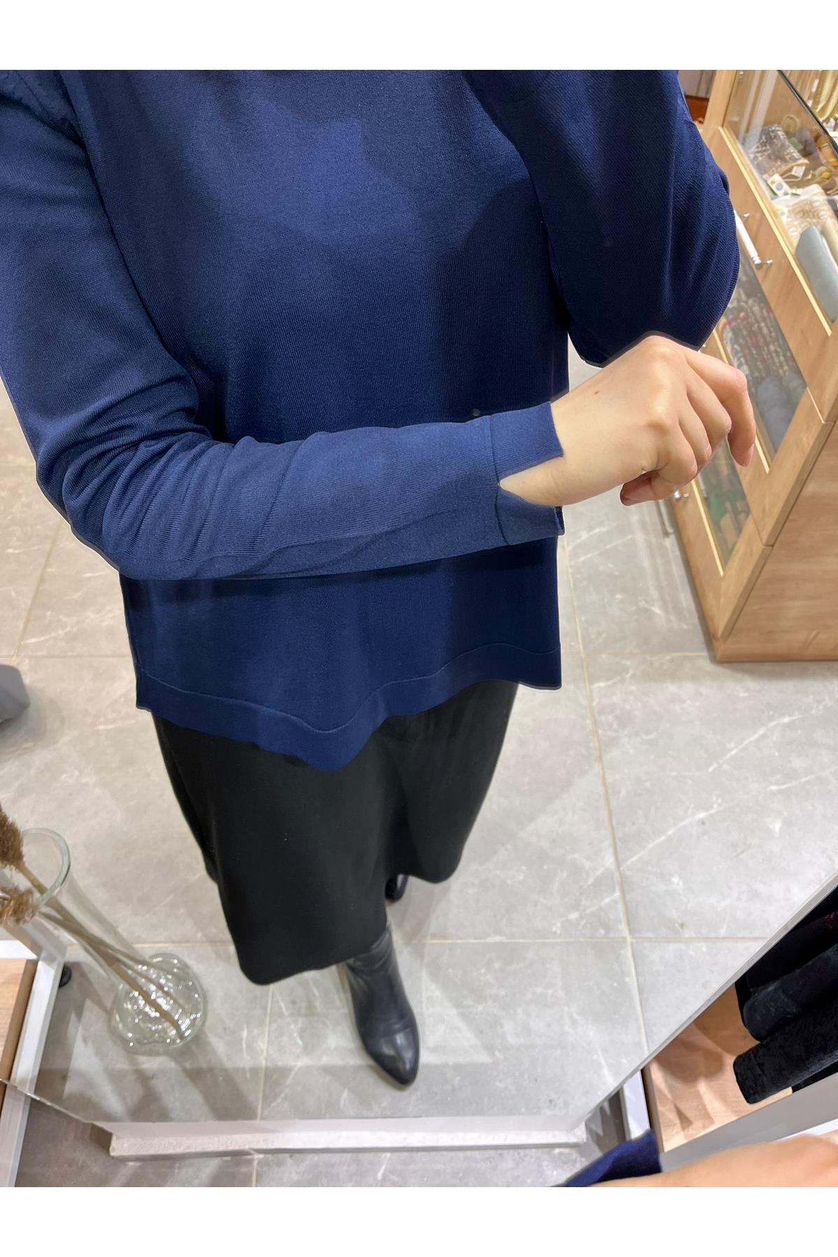 Nuss Standart Merserize Tunik 902 Lacivert