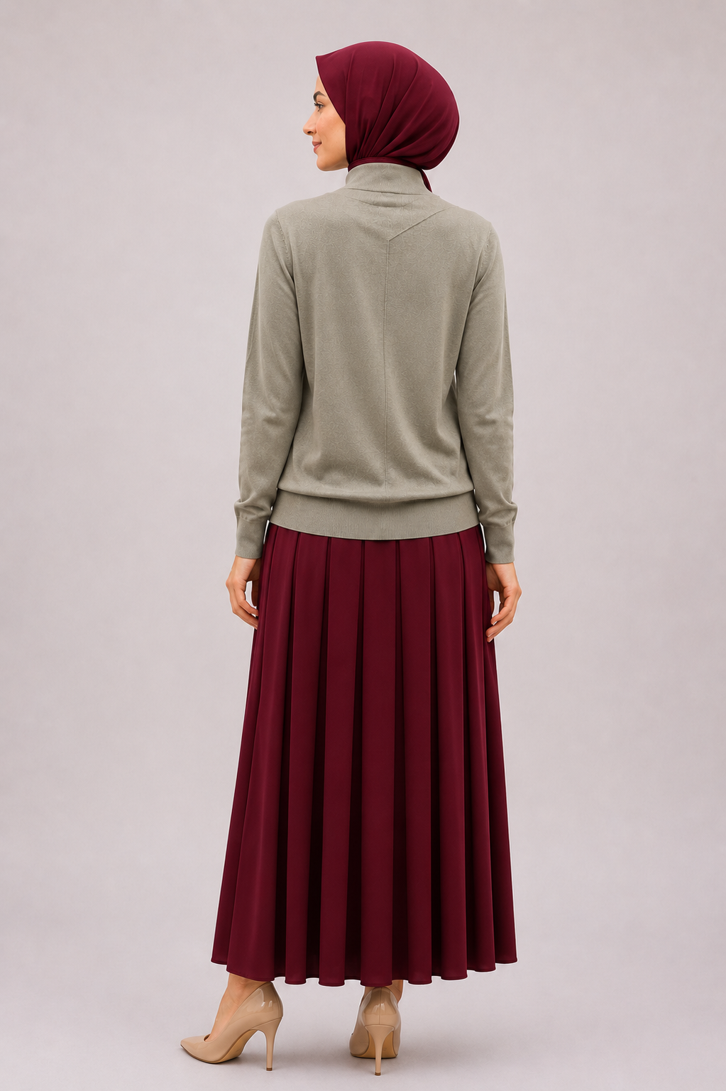 Nuss Basic Tunik Ns-27K200 Gri