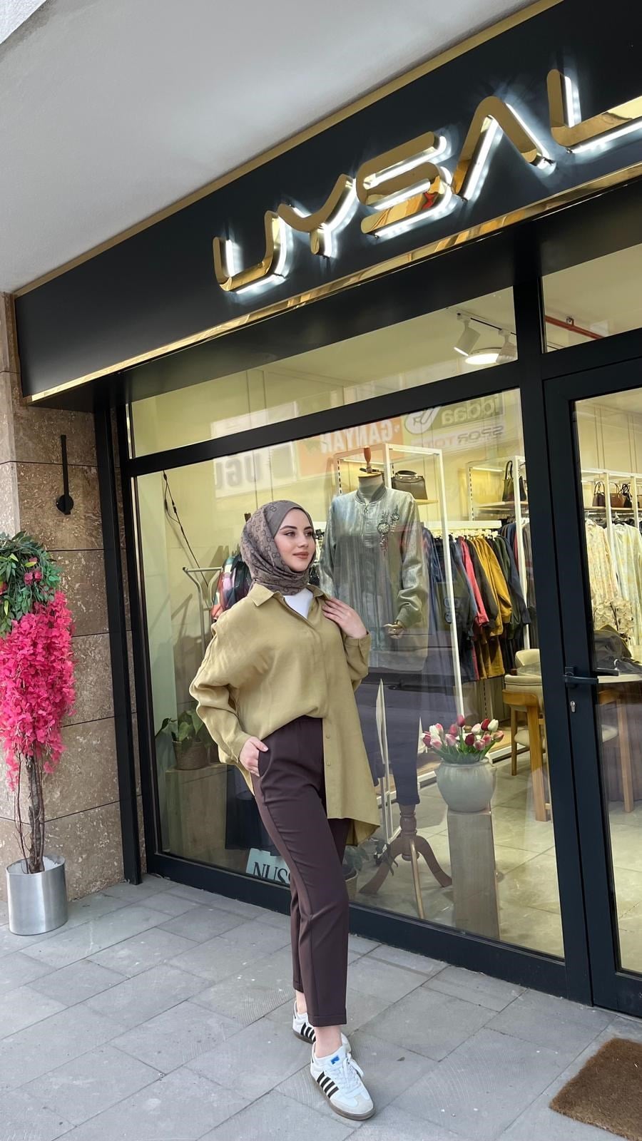 Yusuf Özdemir Duble Paça Pantolon Kahve