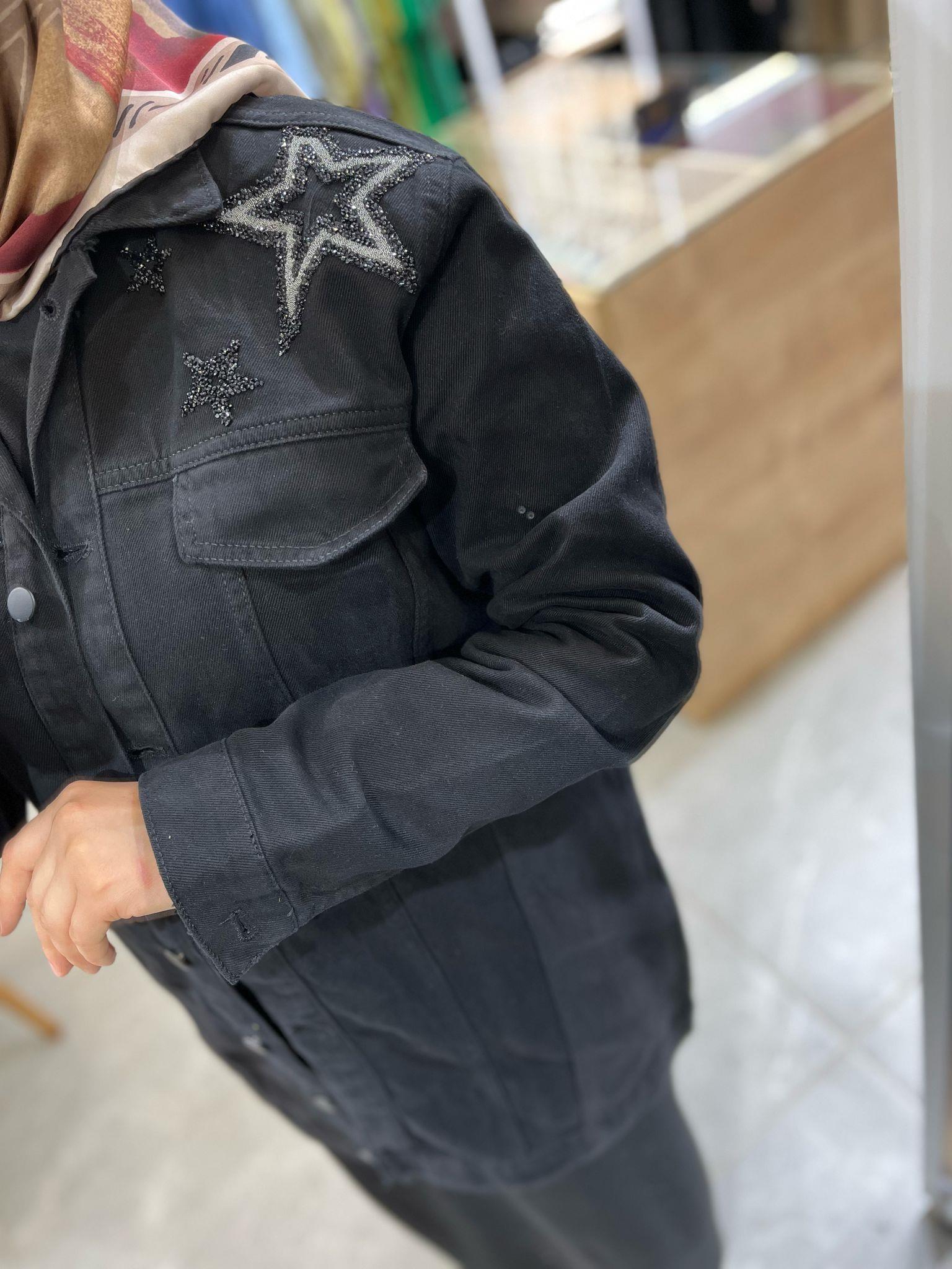 Nuss Kot Ceket Siyah 6044