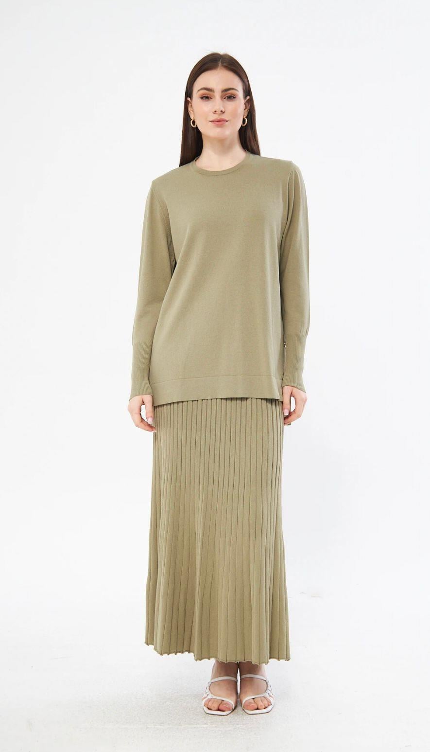 Missa Rayon Asmin Tunik Haki