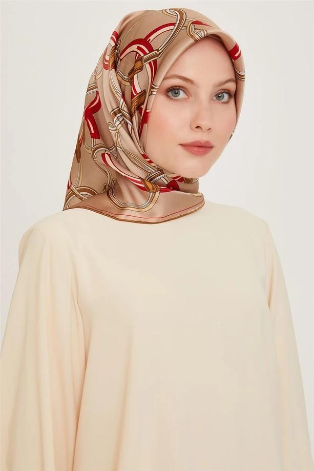 Armine Sura Saf İpek Eşarp 9203D05