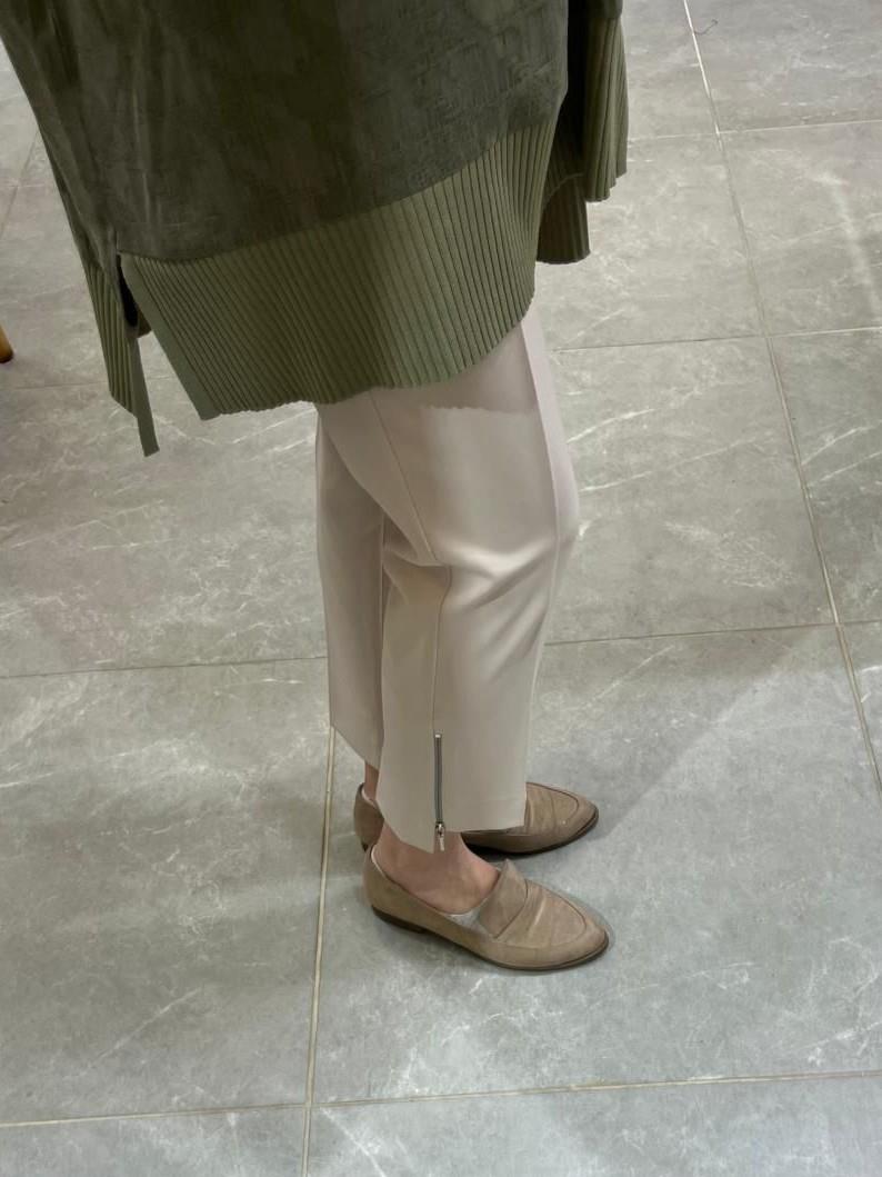 Yusuf Özdemir Fermuar Detaylı Pantolon Bej 1101