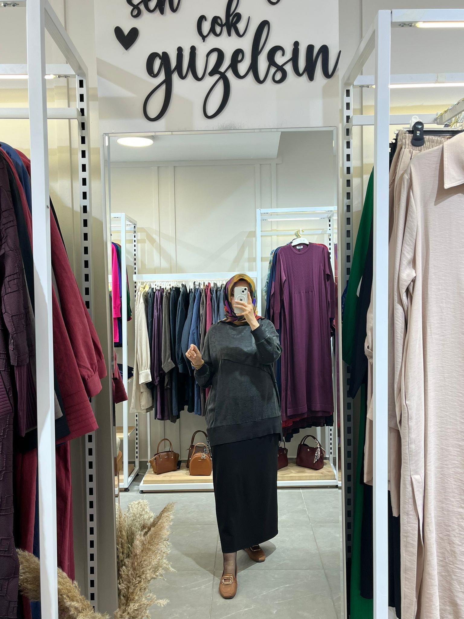 Nuss 3003 Tunik Antrasit
