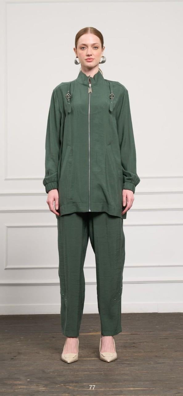 Nuss Pantolonlu Takım Turmalin 1043