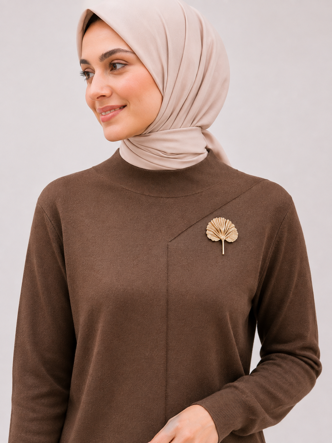 Nuss Basic Tunik Ns-27K200 Kahve
