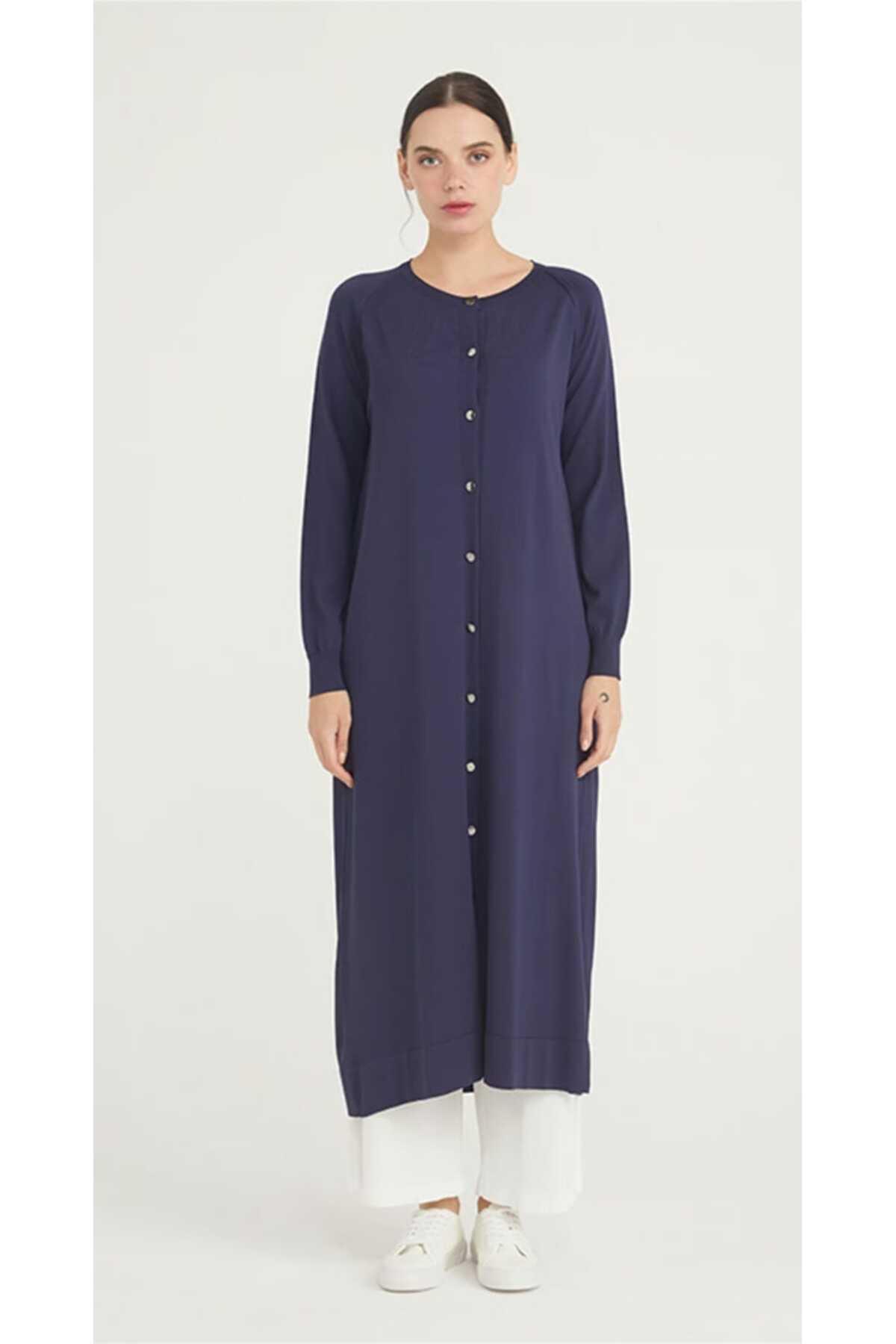 Nuss Triko Hırka 512 Lacivert