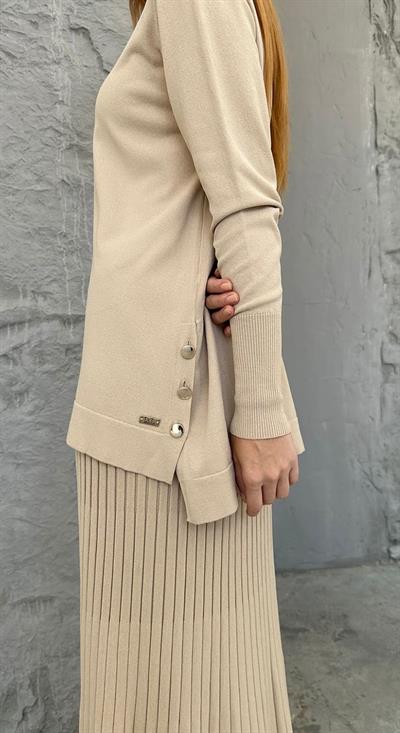 Missa Rayon Asmin Tunik Bej