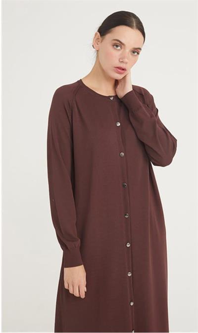 Nuss Triko Hırka 512 Kahve