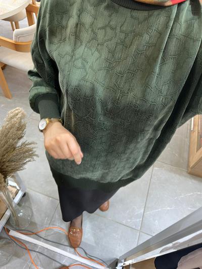Nuss 3003 Tunik Yeşil