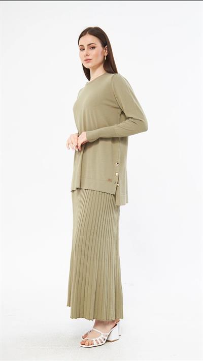 Missa Rayon Asmin Tunik Haki