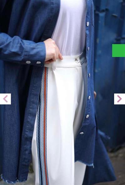 Kadın Püsküllü Tunik Koyu Mavi