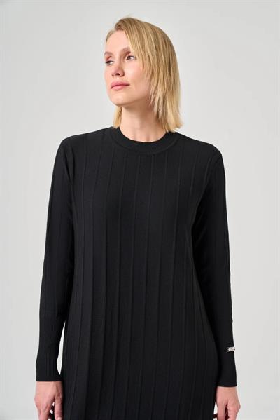 Missa Astana Merserize Elbise Siyah