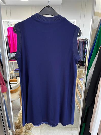 QMASH 9005 SIFIRKOL ŞİFON İÇLİK LACİVERT