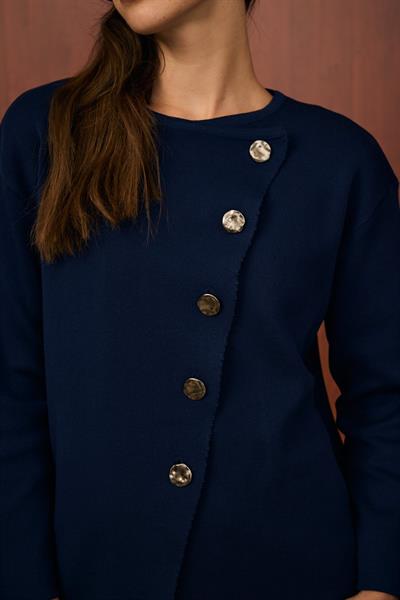 Merwish 1554 Verev Hırka Lacivert