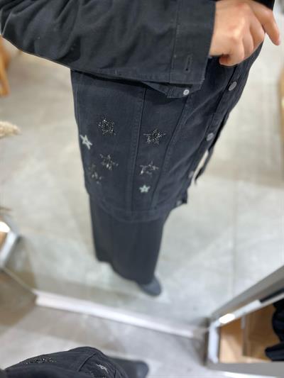 Nuss Kot Ceket Siyah 6044