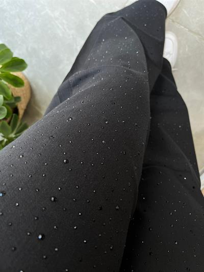 Bol Paça Dökme Taş Jean Siyah 8000