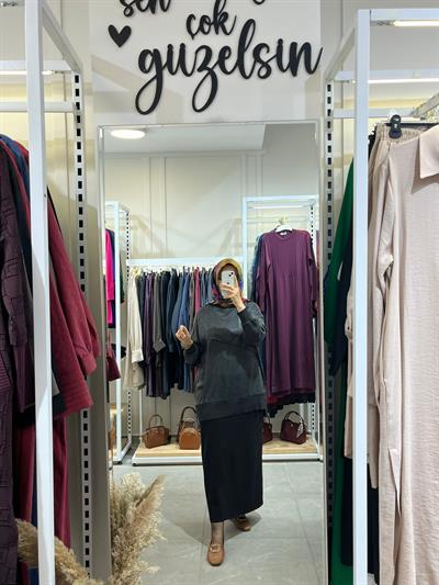 Nuss 3003 Tunik Antrasit