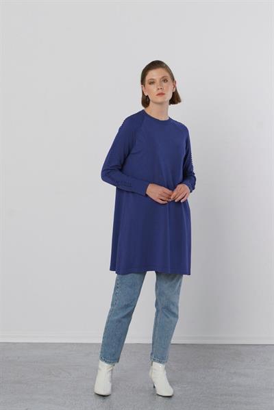 Nuss Kol Fitilli Tunik 928