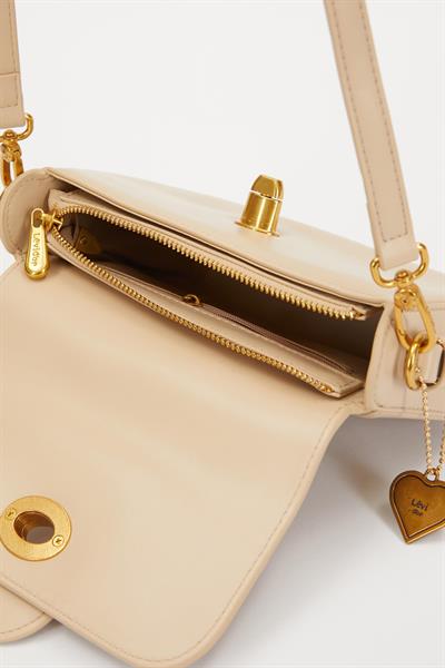 Levidor Çevirme Kilit Omuz Çantası 930244 Kahve