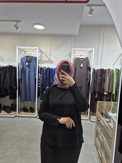 Nuss Standart Merserize Tunik 902 Siyah