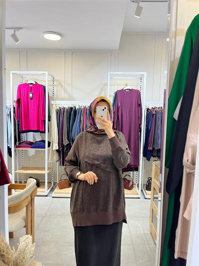 Nuss 3003 Tunik Kahve