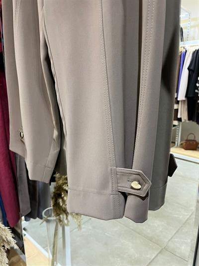 Yusuf Özdemir 1547 Beli Lastikli Paraşüt Detaylı Pantolon Sütlü Kahve