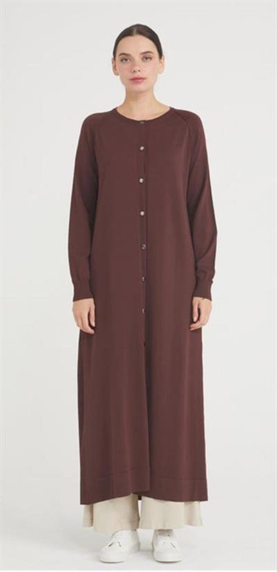 Nuss Triko Hırka 512 Kahve