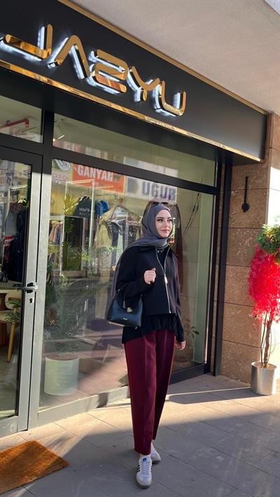 Yusuf Özdemir 1521 Havuç Pantolon Bordo