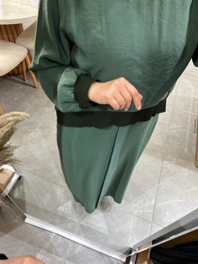 Nuss 2044 Turmalin Elbise