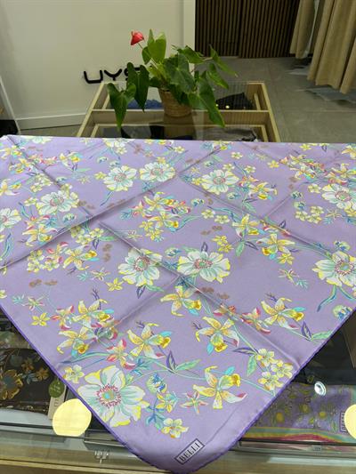 Belli Saf İpek Eşarp 4210D (T)-50 LİLA