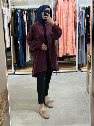 Yusuf Özdemir Fermuar Detaylı Pantolon Siyah 1101