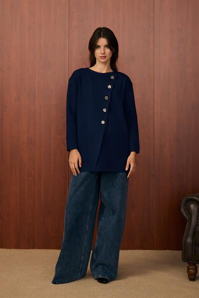 Merwish 1554 Verev Hırka Lacivert