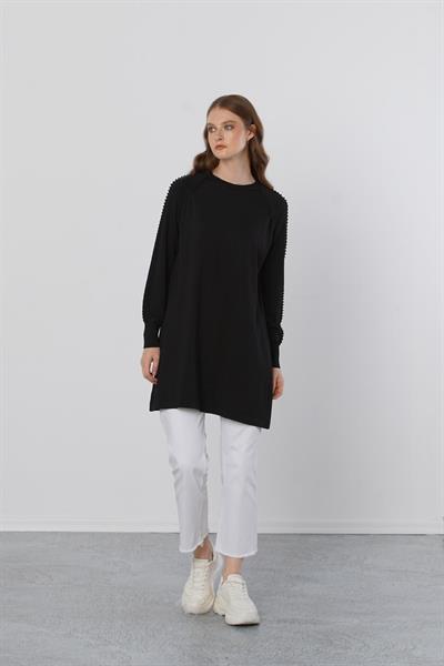 Nuss Kol Fitilli Tunik 928