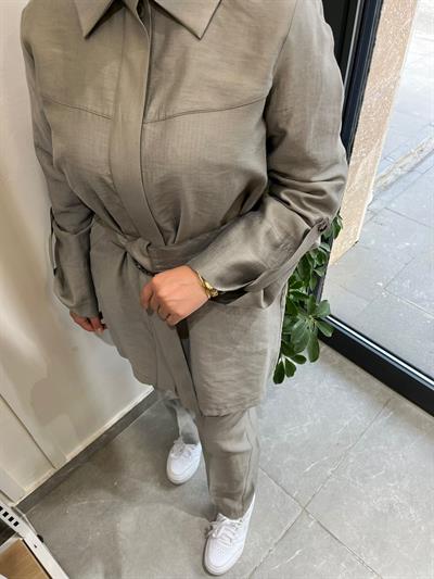 Nuss Pantolonlu Takım Gri 1050