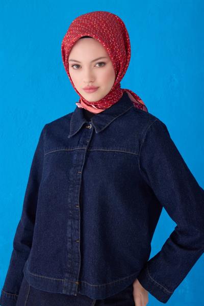 Belli Saf İpek Eşarp 4128D-33 Şura