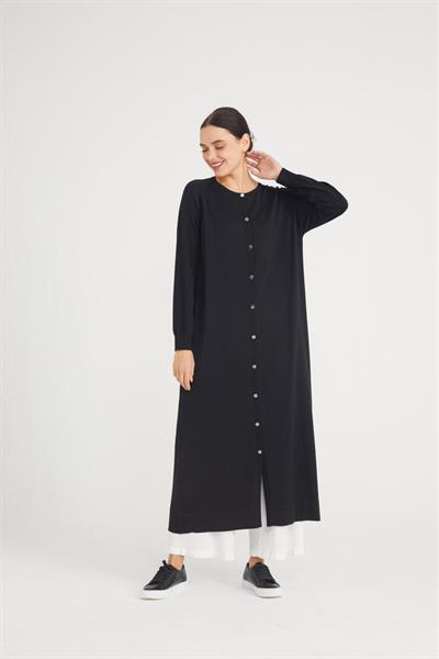 Nuss Triko Hırka 512  Siyah