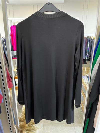 QMASH 9007 UZUNKOL ŞİFON İÇLİK SİYAH