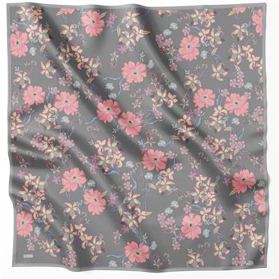 Belli Saf İpek Eşarp 4210(T) 83 Gri