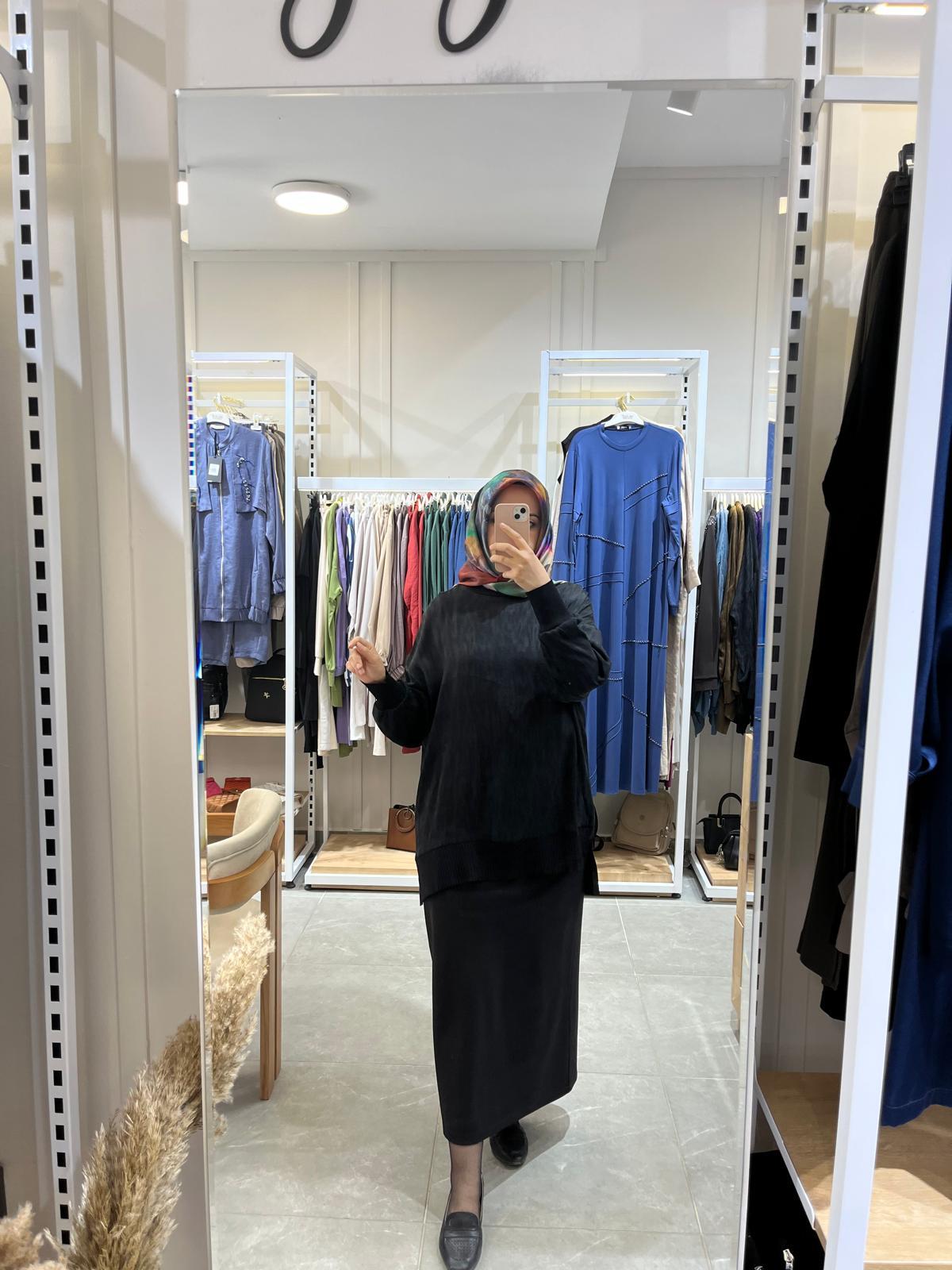 Nuss Tunik Siyah 3009