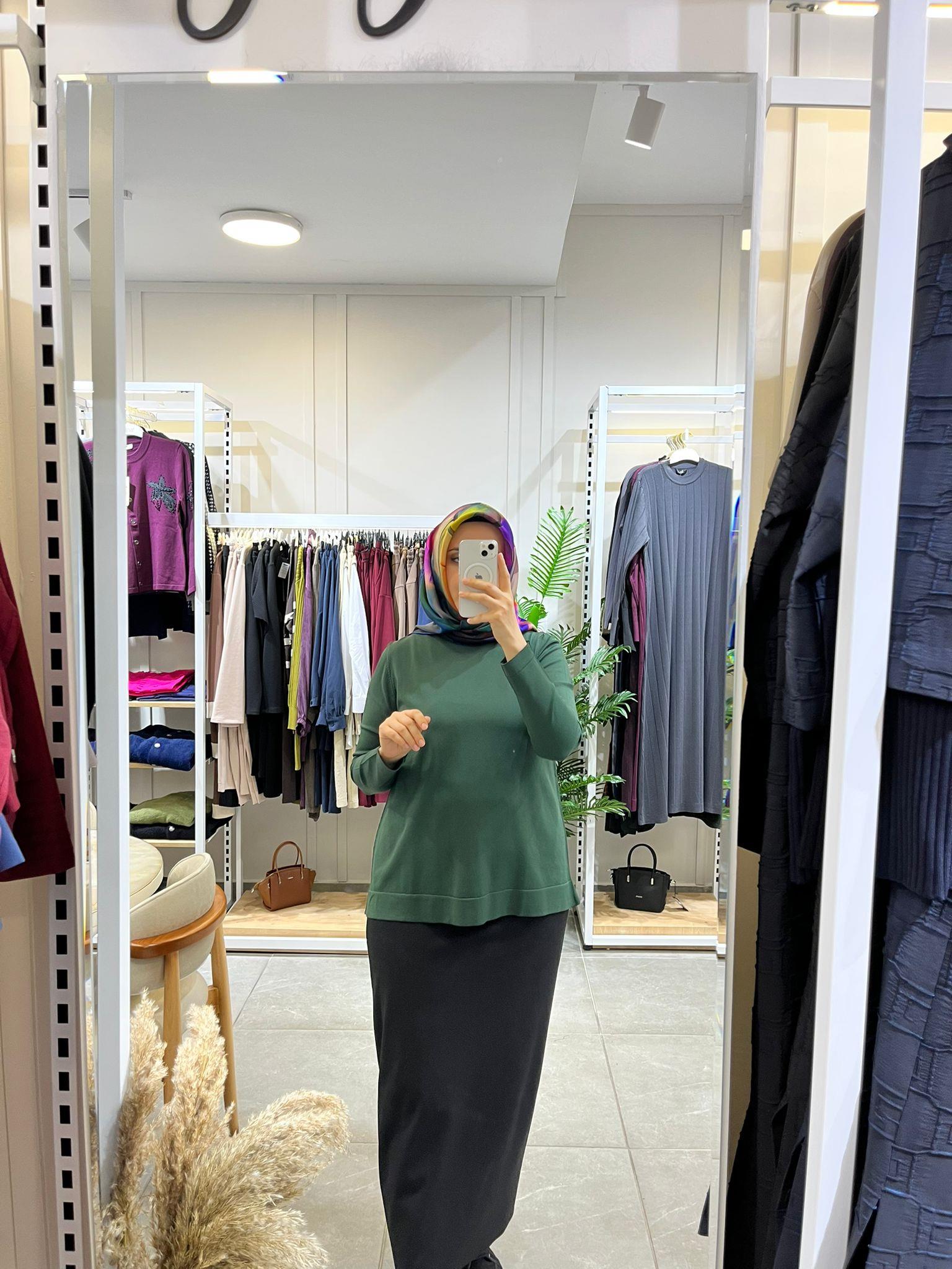 TİCİMAXTunikNussUYT0003763NussNuss Standart Merserize Tunik 902 Yeşil