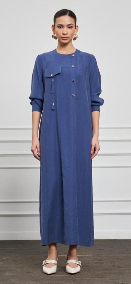 Nuss Elbise İndigo 2032