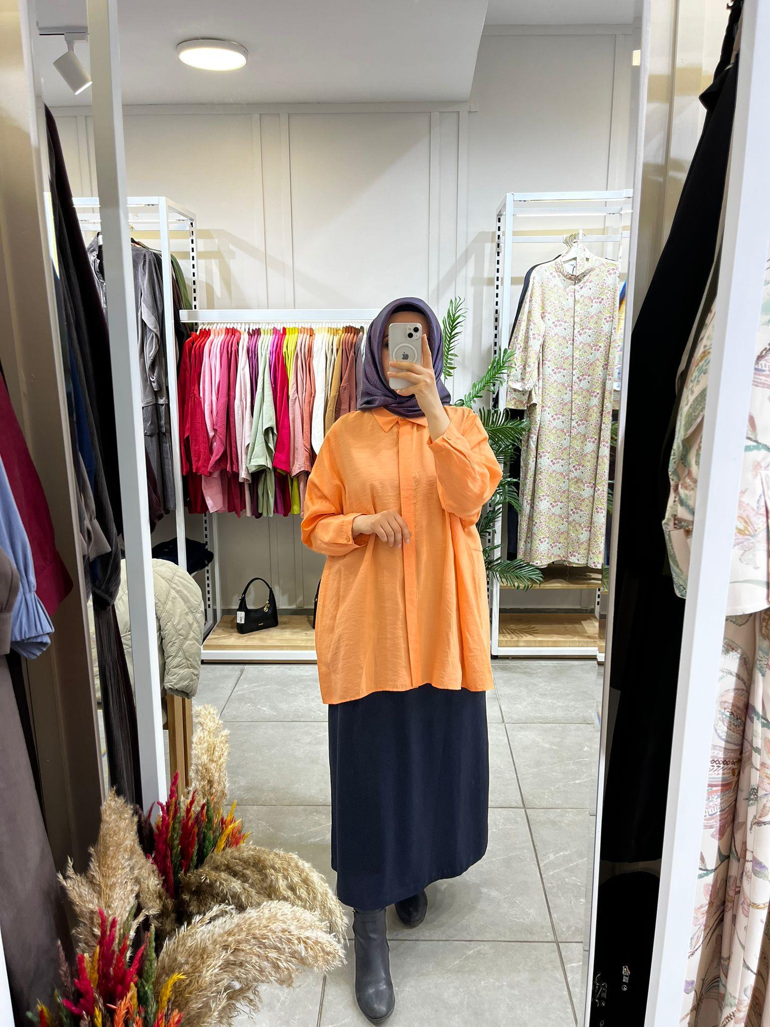 Nuss 3001 Oversize Düğmeli Gömlek MangoGömlekNuss3866NussNuss 3001 Oversize Düğmeli Gömlek Mango