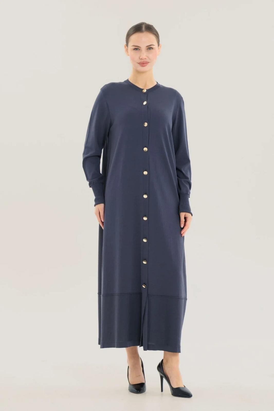 Missa Rayon Soğuk İp Balon Hırka LacivertHırkaMissaUYT0003799MissaMissa Rayon Soğuk İp Balon Hırka Lacivert