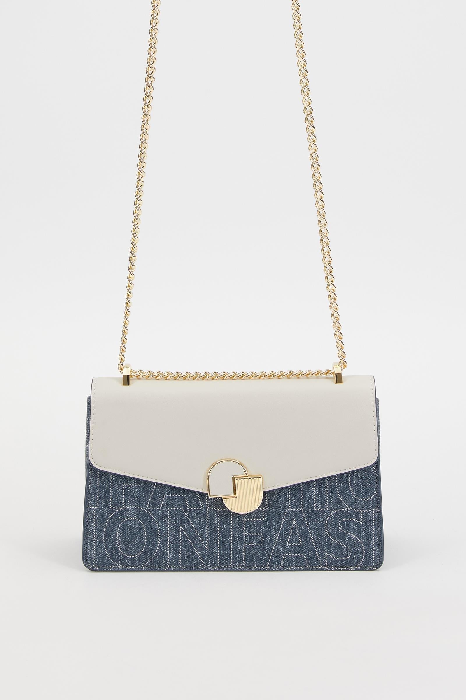 Levidor Kumaş Dokulu Omuz Çantası 930246 Mavi