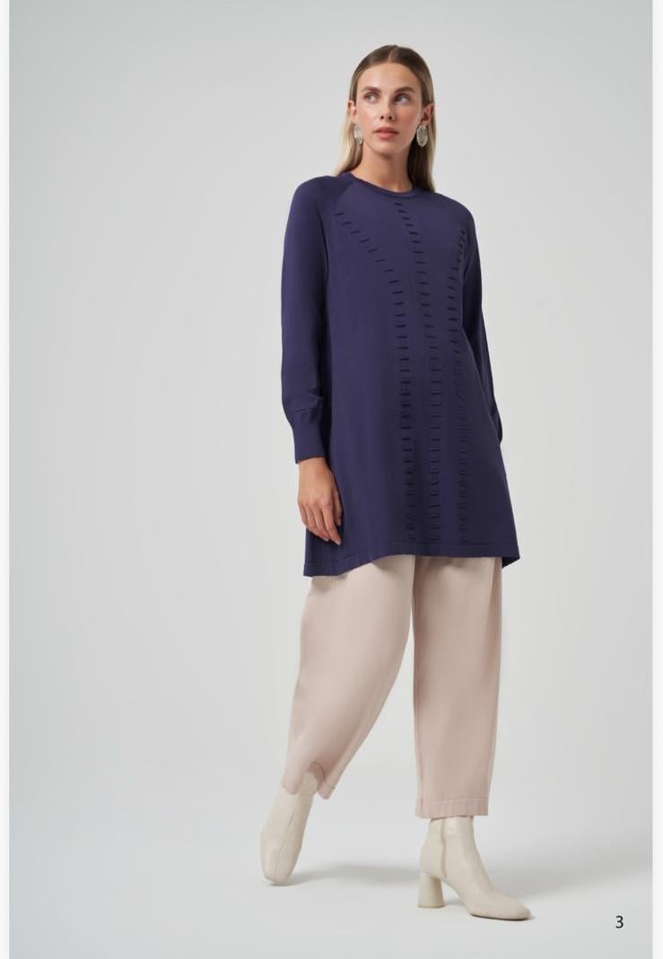 Nuss 907 Tunik LacivertTunikNussUYT0003706NussNuss 907 Tunik Lacivert
